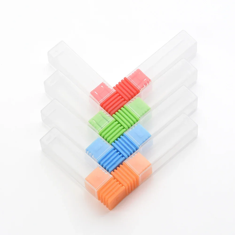 

Nail Drill Bits Holder Storage Box Case for Manicure Drill Bit Empty Container Milling Cutter Display Box Nail Art Tools