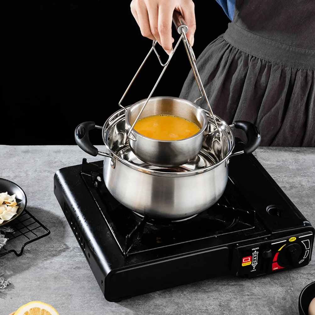 

1Pcs Stainless Steel Steamed Egg Bowl Heat Cold Resistant Stew Rice Soup Bowl Household Cooking Serving Container with Lid