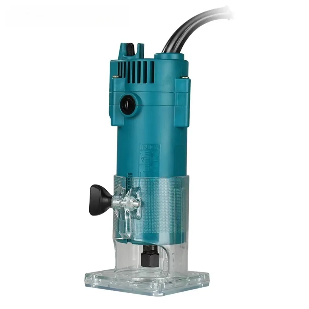 Industrial Grade Woodworking Trimming Router Electric Engraving Machine Hole Cutting Grooving Tool For Aluminum Plastic Plate