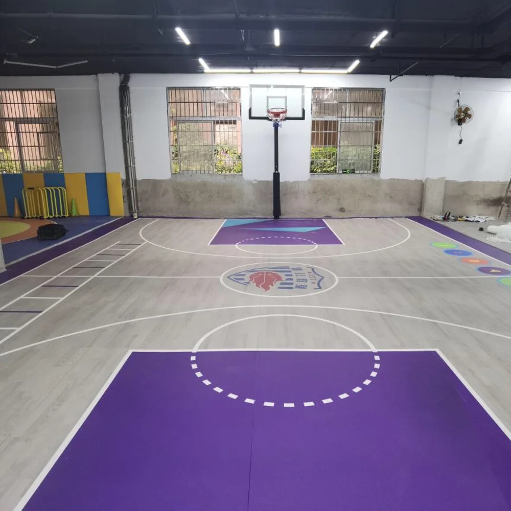 Beable Experience Professional-Grade Play With Our Top-Rated Indoor Basketball Court PVC Flooring