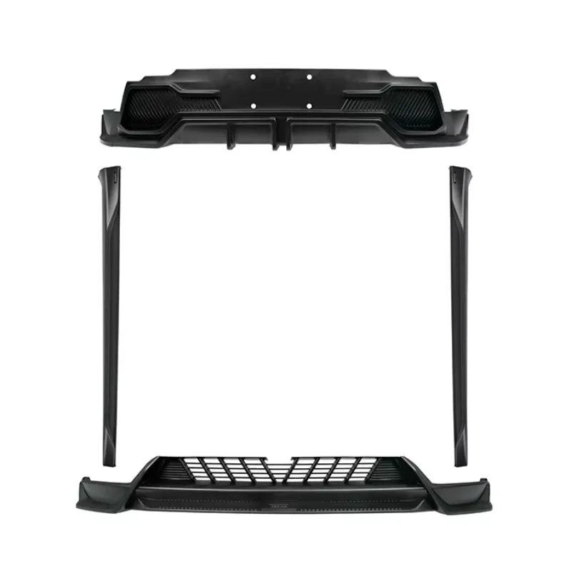 For Juniper 2025 Auto Universal Modified Front Rear Bumper Splitter Diffuser Lip Body Kit Car Bumpers for te-sla Model Y Juniper