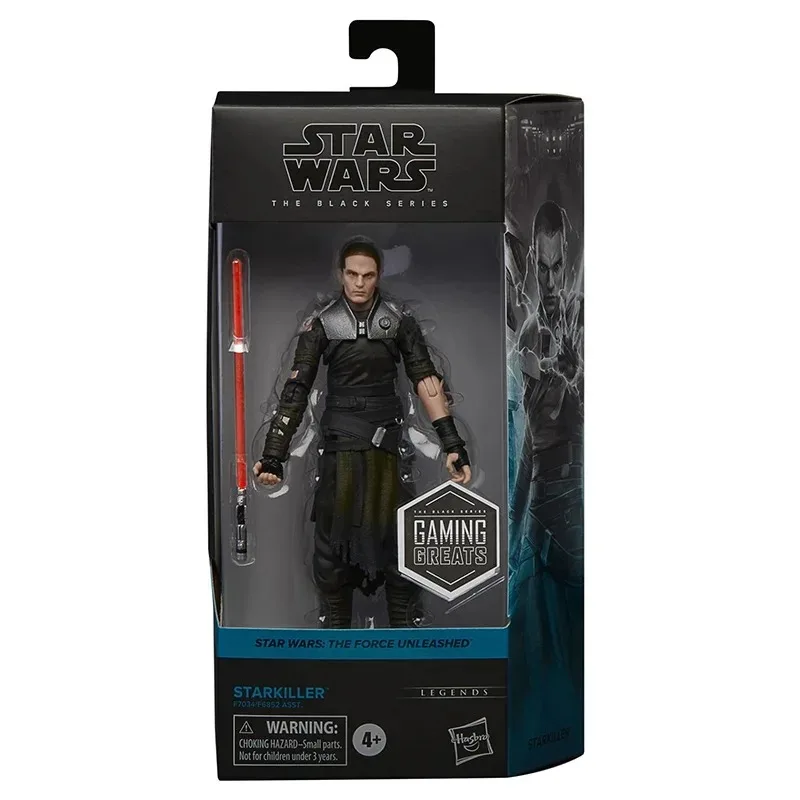 hasbro-star-wars-the-black-series-force-unleashed-starkiller-figurine-d'action-de-15cm-collection-de-jouets-originaux-modele-cadeaux-en-stock