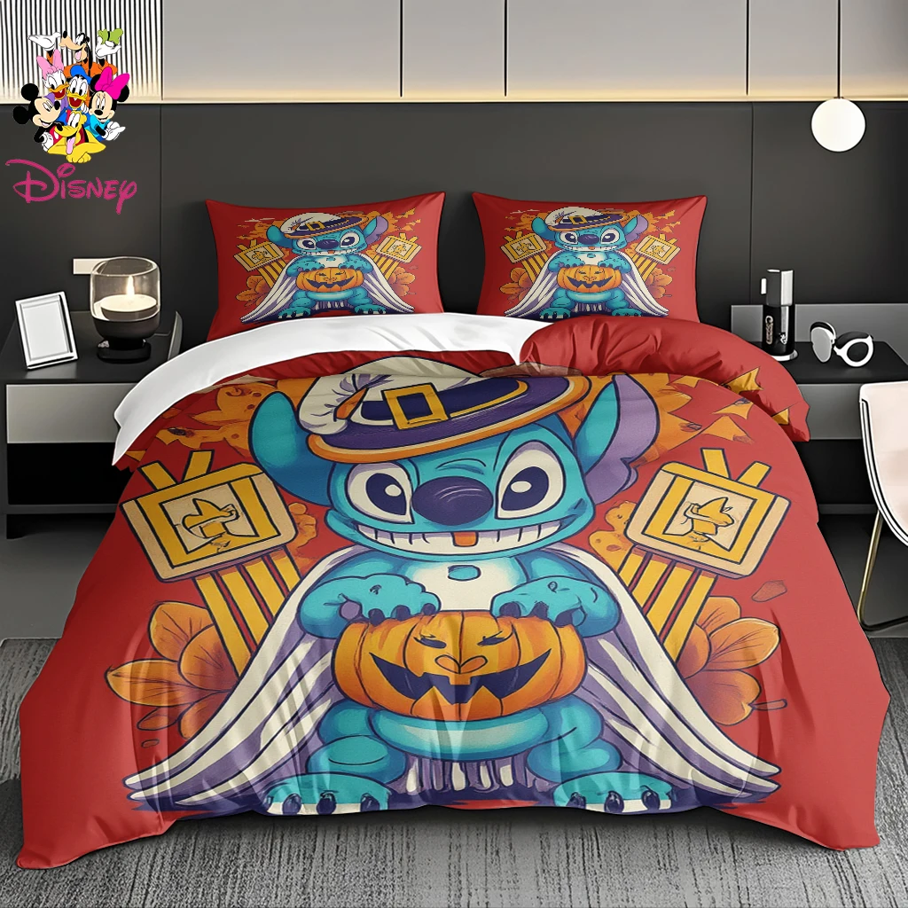 

Комплект пододеяльников Disney Stitch из 2/3 предметов без наполнителя, модный и удобный, идеально подходит для семейных спален и гостевых комнат