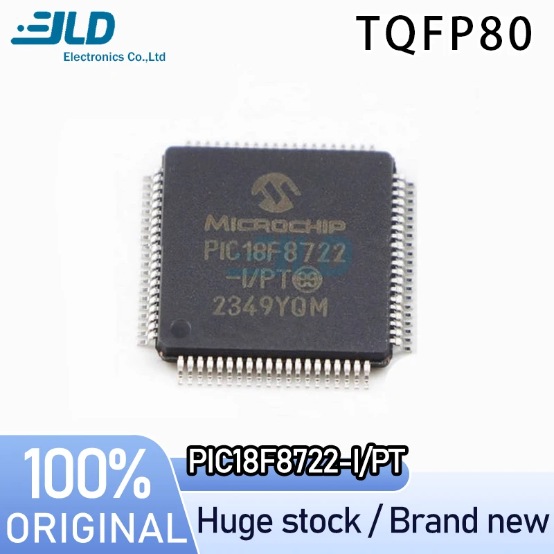 (2-5piece) 100% New PIC18F8722-I/PT TQFP80 Chipset Professional one-stop ordering  Adequate stock Chip Electronics