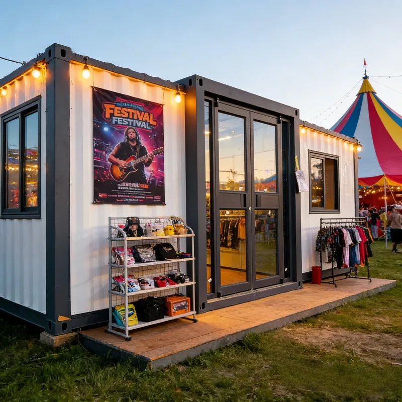 Solar Energy Equipped Prefabricated Modular Villa - Custom Design Container House