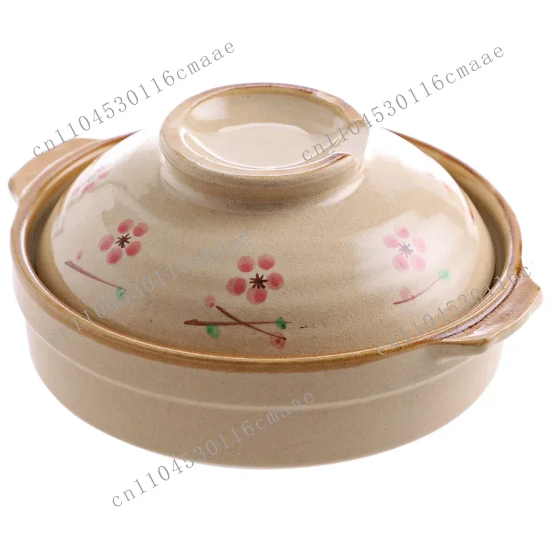 New Soup Pot, Tile Pot, Clay , Ceramic Flat Bottomed , Soup , Cooking for Cookware MX1012210