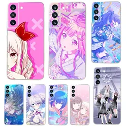 Game Project Sekai Phone Case For Samsung Galaxy A71,70,52,51,40,31,A50,30S,21S,Note20ultra Transparent Cover