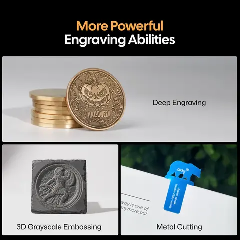 LaserPecker MINI Bärbar Lasergravör CNC Dubbel Laser Multifunktionell Fibergravör Med 20W 8K Bluetooth 5.0 LP5 7 best sales CNC-laser - №5