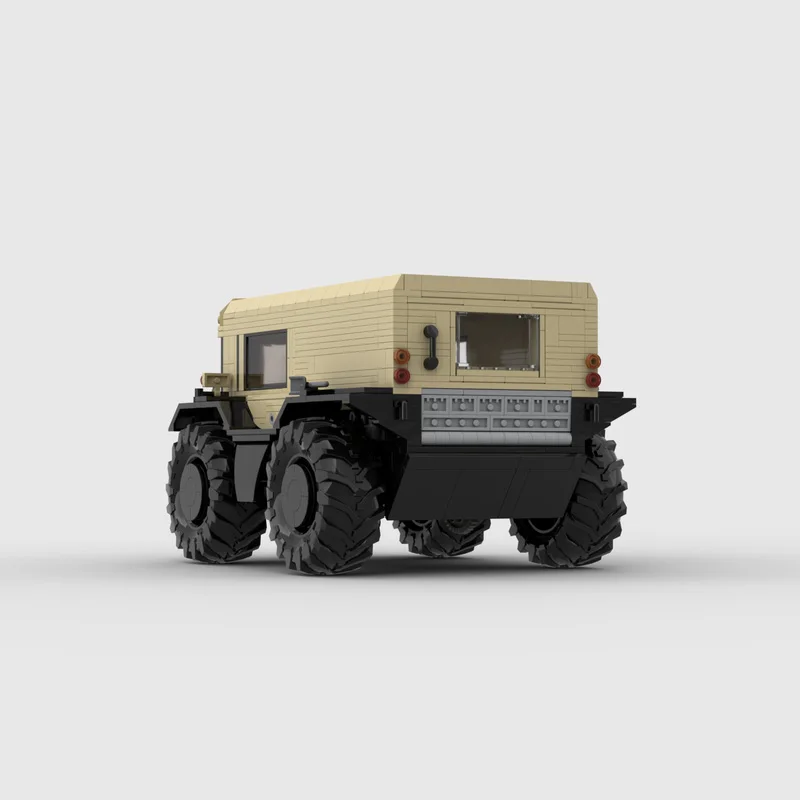 1293 PCS Speed Hypercar OFF ROAD-All Terrain Vehicle MOC Customize Modular Building Block Creative Design DIY Holiday Toy Gifts