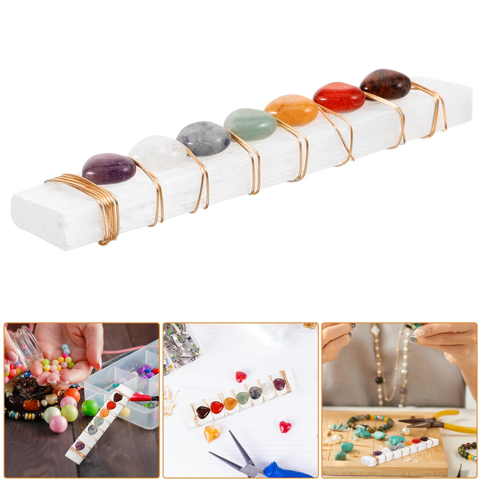 

Прочный металлический мандрель для изготовления ювелирных изделий: для формирования петель, колец-коннекторов, работы с проволокой. Удобная рукоятка. Инструмент для рукоделия.