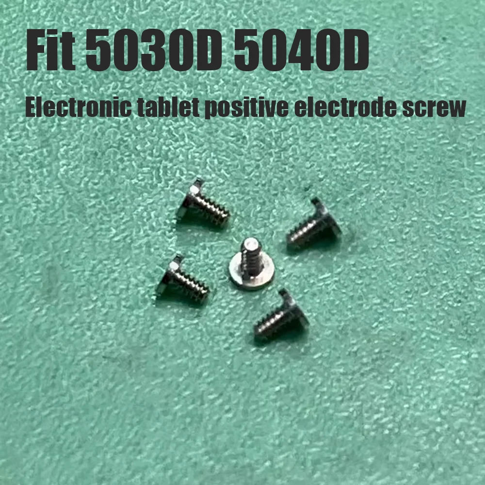 

Watch Accessories Suitable for 5030D 5040D Movement Electronic Tablet Positive Electrode Screw Watch Repair Parts 1PCS