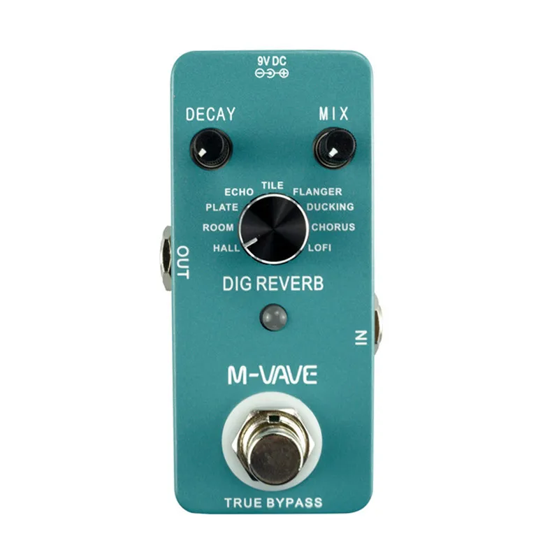 electric-guitar-effect-monolithic-overload-recording-loop-compression-delay-excitation-noise-reduction-reverb-phase-shift