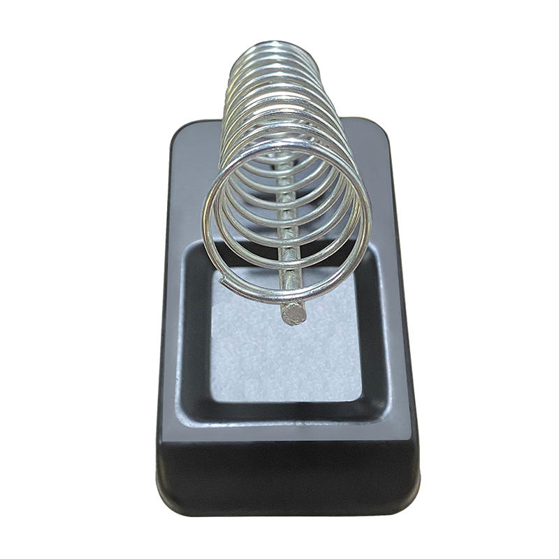  New 1pc Soldering Iron Metal Rectangle Stand Holder Base Solder Support Station Detachable Soldering Iron Safety Protecting Base 