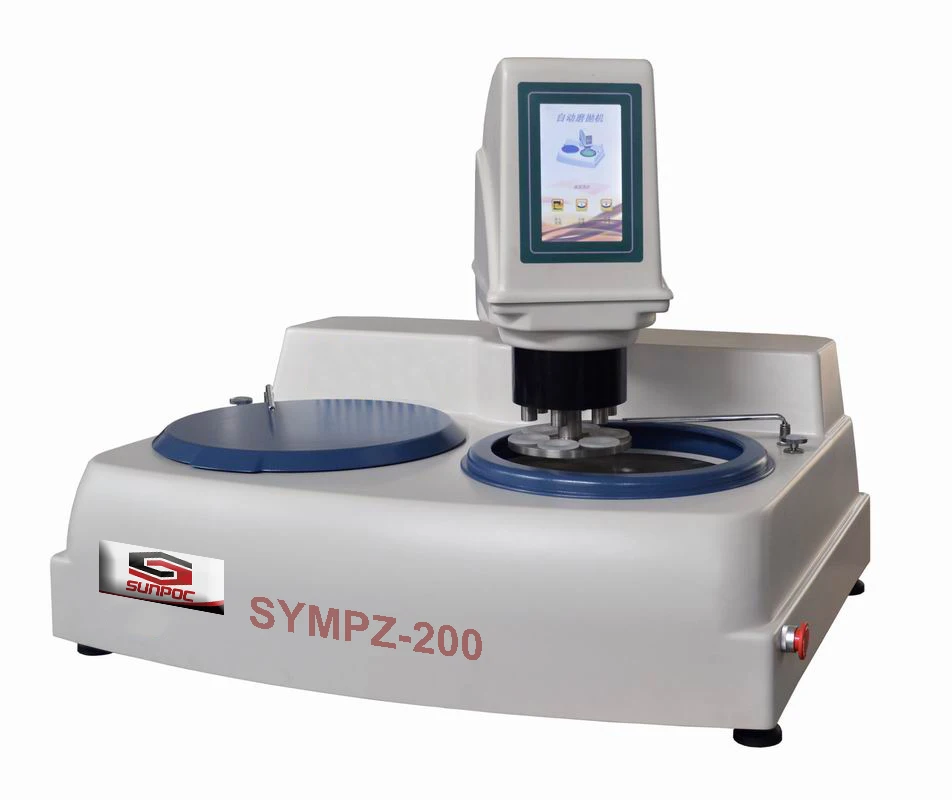 Automatic Precision Metallographic Grinding and Polishing Machine with Double Disc