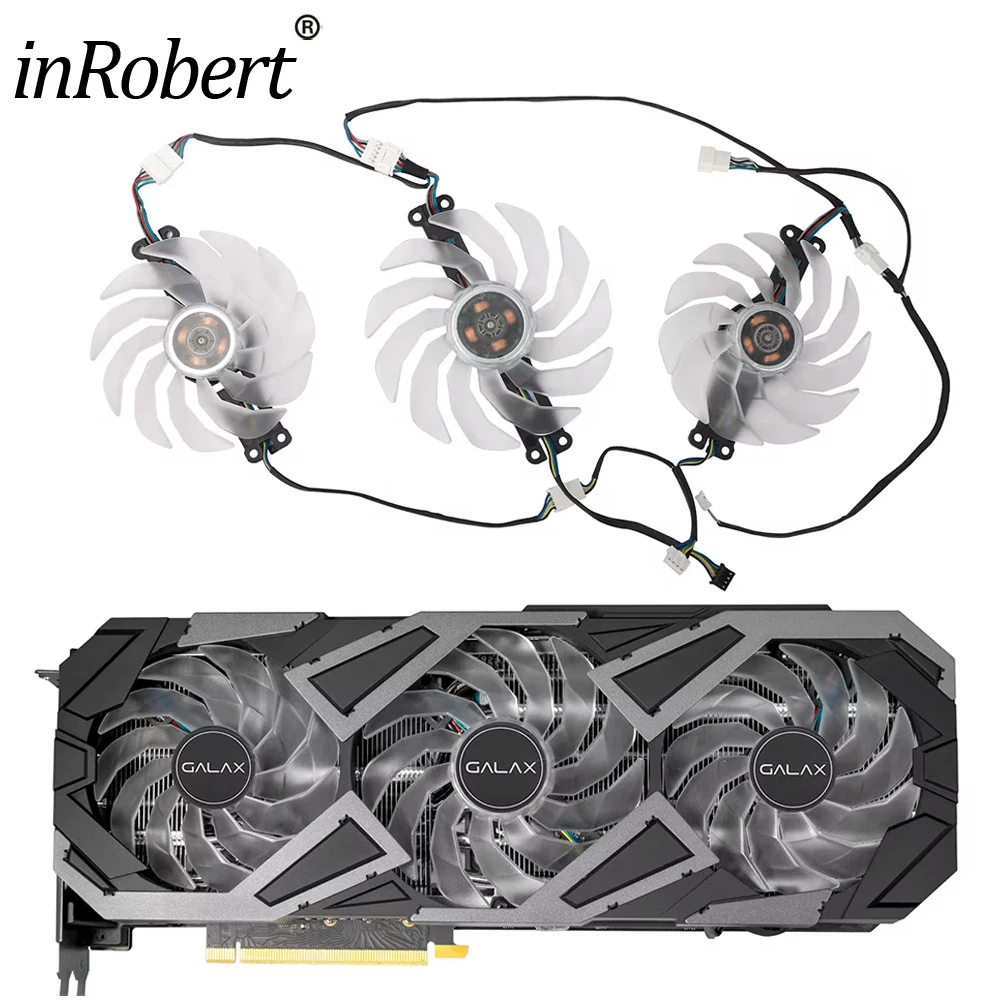 

Cooling Fan RTX3080 92MM TH9215S2H-PDB03 102MM TH1015S2H-PBA01 For GALA/KFA2 RTX 3070 3080 3070Ti 3080 Ti EX Gamer Cpu Cooler