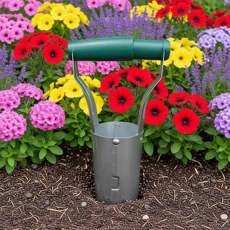 1Pc Seedling Transplanter Vegetable Flower Planter Transplanters Household Multifunctional Agricultural Tools Gardening Plant