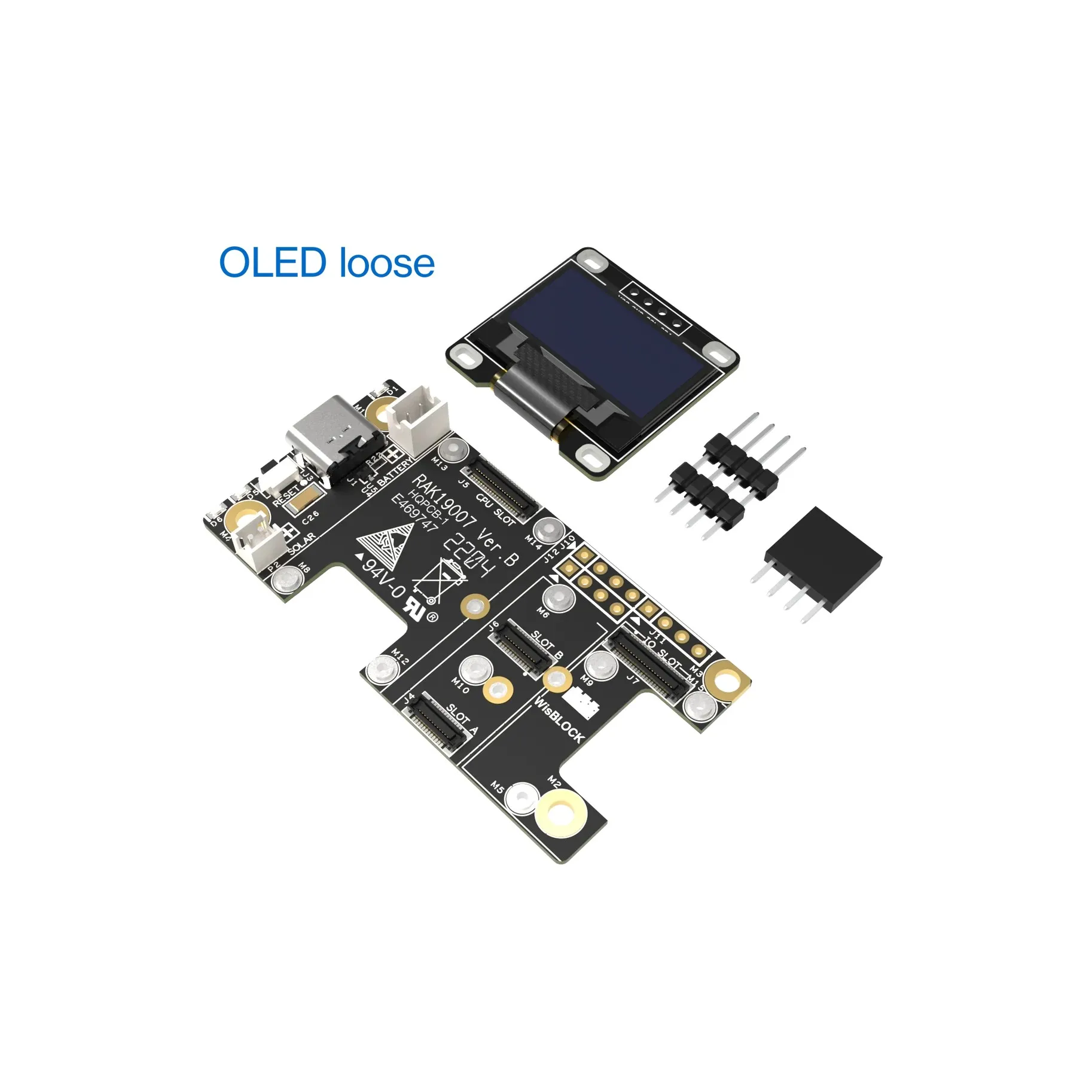 

RAK WisBlock Meshtastic Starter Kit|The Basic RAK4631 Meshtastic Kit for LoRa|800MHz