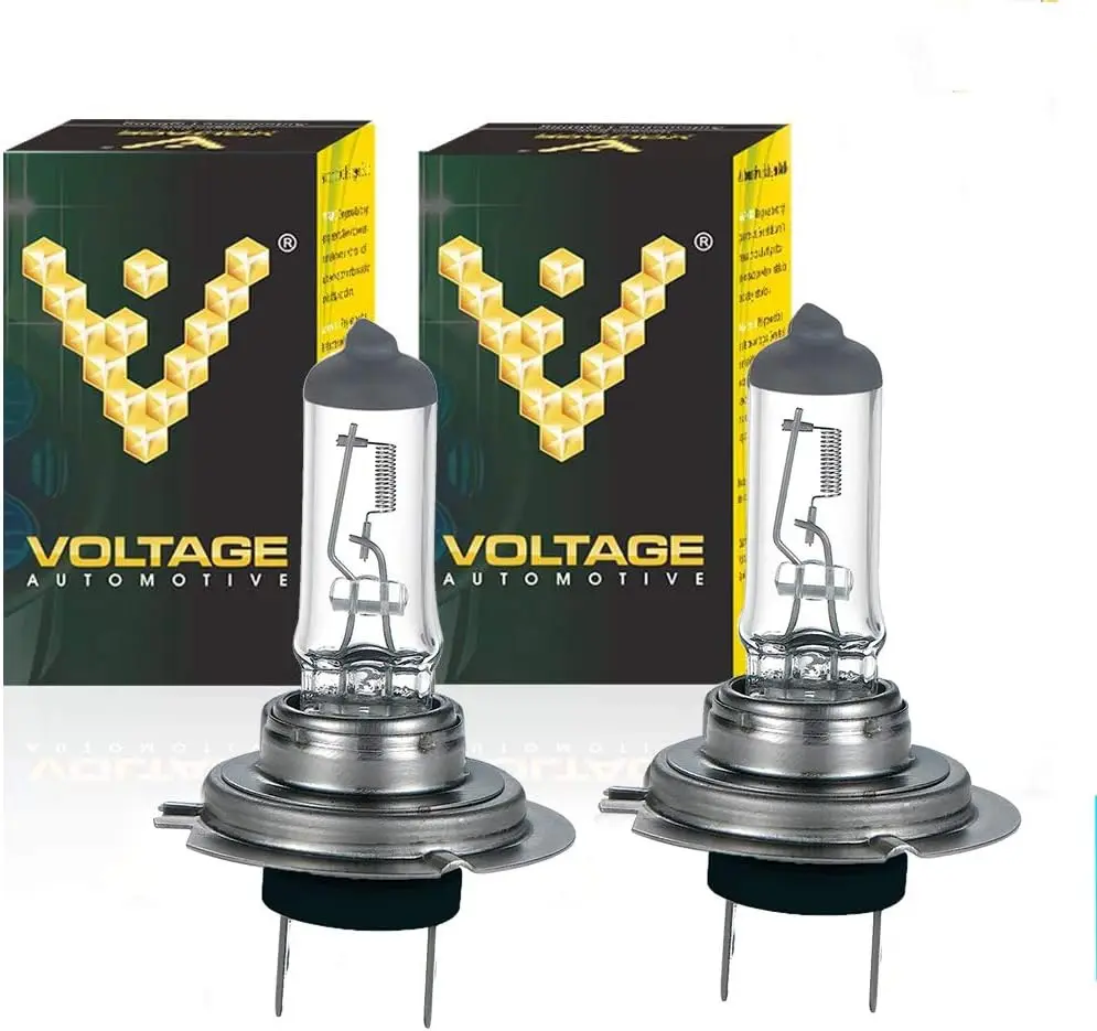 

H7 Halogen Bulb (Pair) - Standard Replacement For High Beam Low Beam Driving Fog Lights