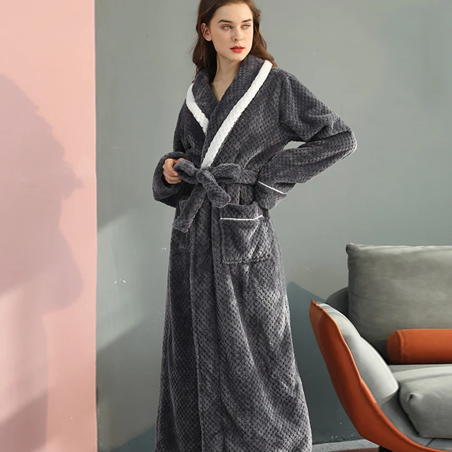 Women Gray Robe B
