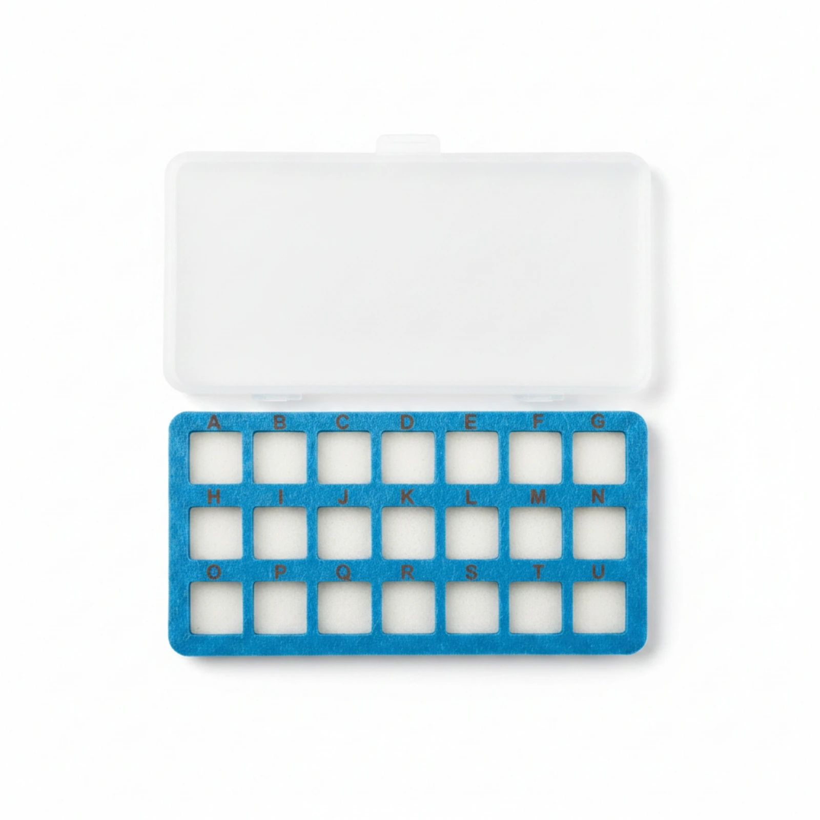 Bead Sorting Mat with Case Transparent Bead Tray with Lid Rhinestone Felt Tray Compact Long-Lasting for Jewelry Makers, Travel