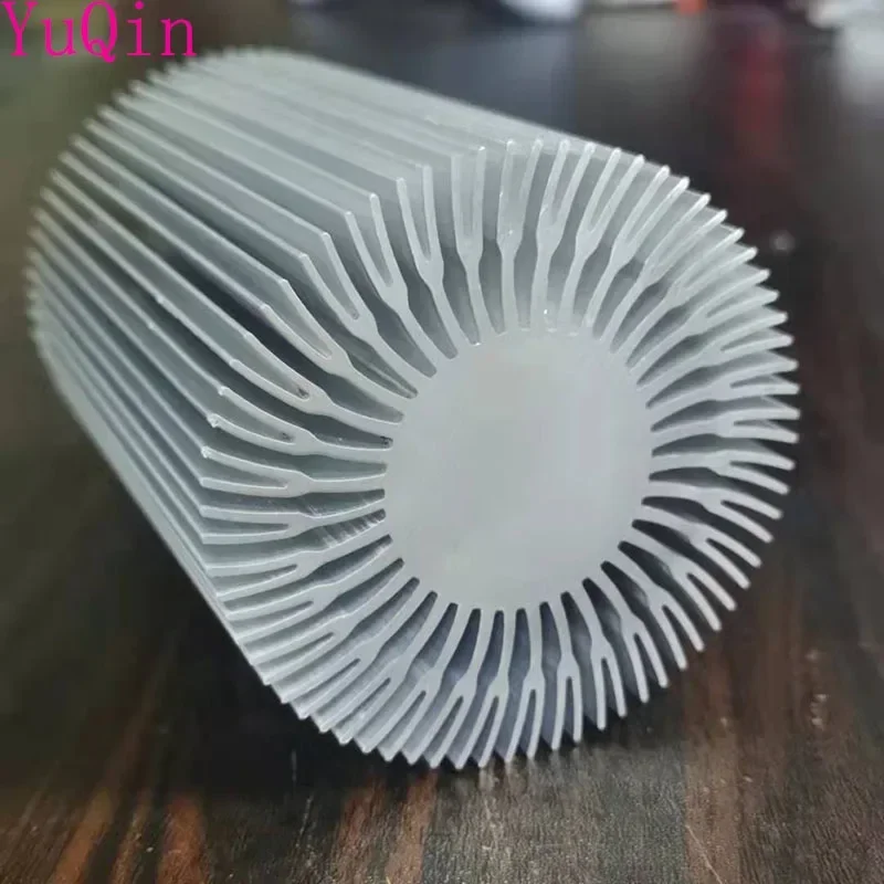 

High-Quality Solid aluminum sunflower rod bar High power aluminum radiator Base plate Outer diameter 72mm Radiator DIY