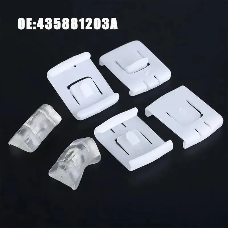 2Set Front Row Track Runner Center Slider Guide for Volkswagen Golf Jetta MK1 MK2 MK2 MK3 435881203A 171881213B Car Accessories