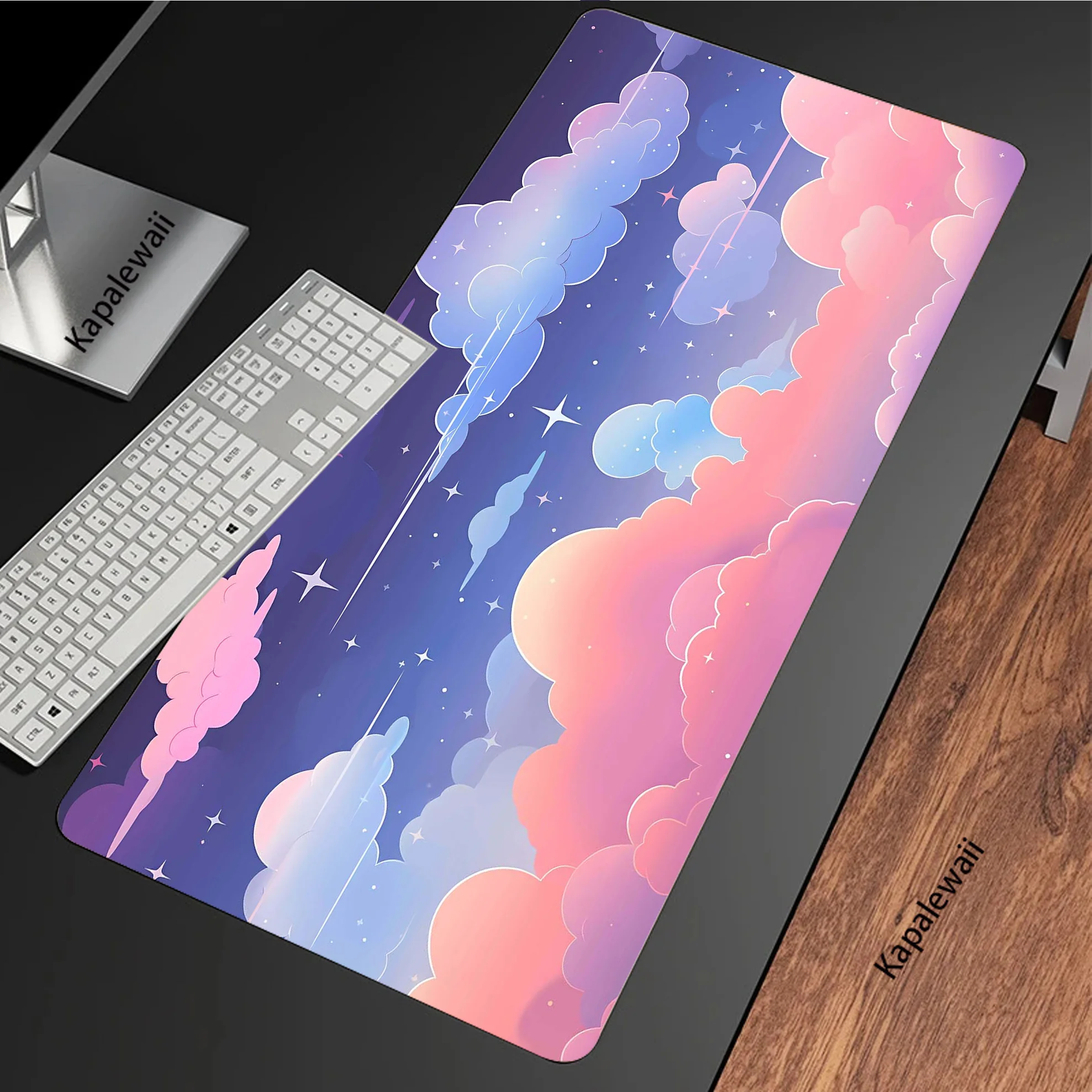 

Cloud Mouse Pad Game Mat Gamer Mousepad Anti-slip Gaming Table Carpet Gamer Computer Desk Mat Locking Edge Rubber Mouse Mat