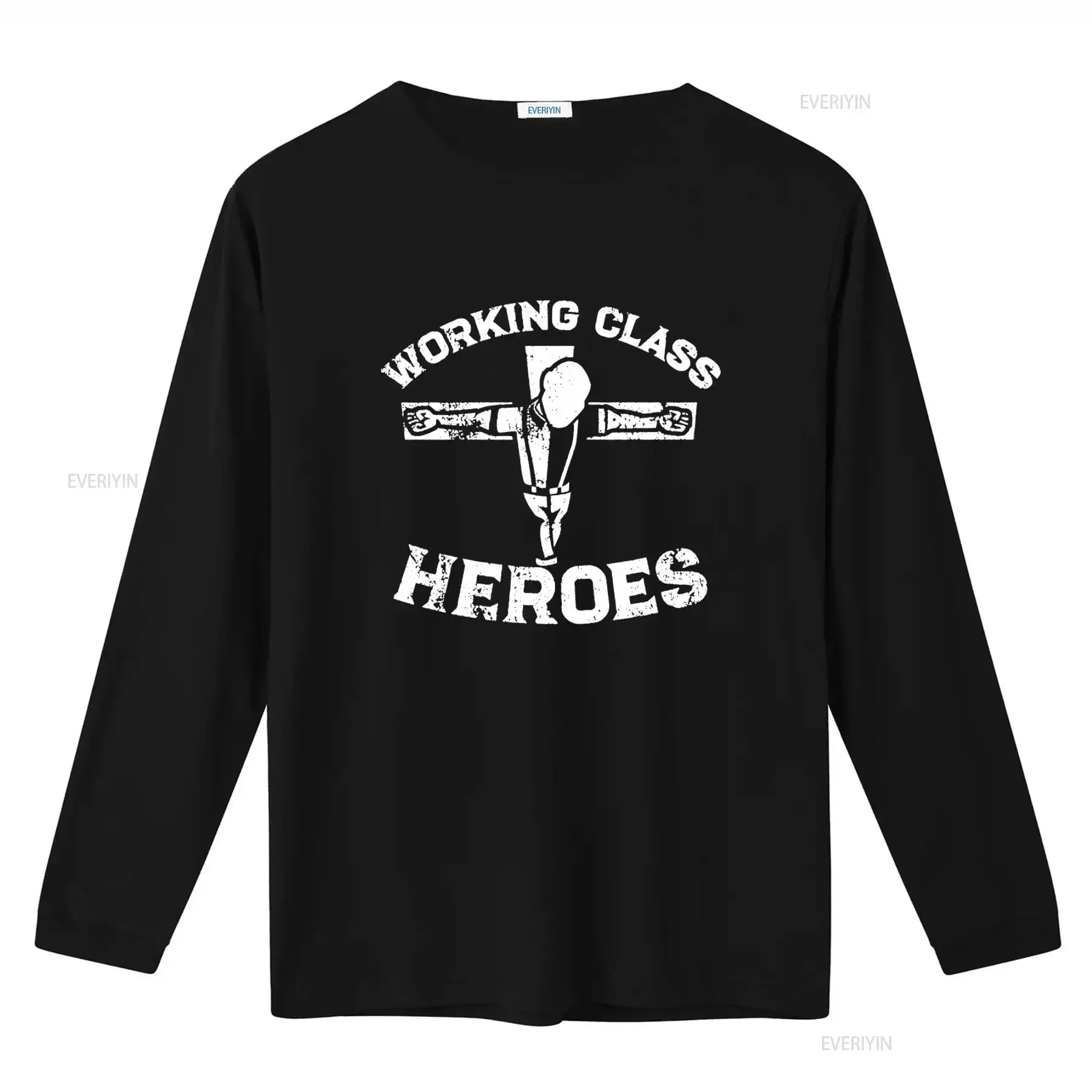 Working Class Heroes Skinhead Crucified T Shirt Unique Design for Bold Statements vintage Washed graphic Breathable Unisex