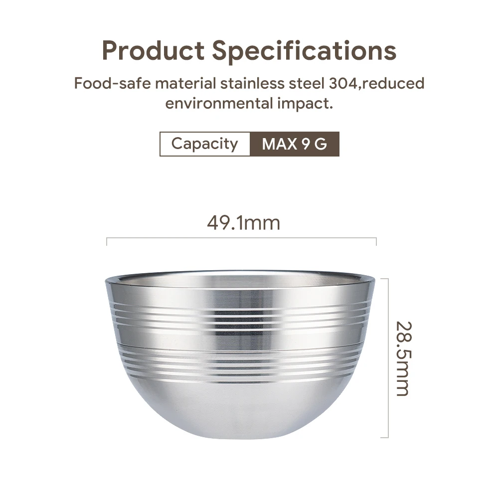 

Stainless Steel Reusable Capsule Refillable Coffee Filter Pods for Vertuo Next for Home Kitchen Coffe Accesories