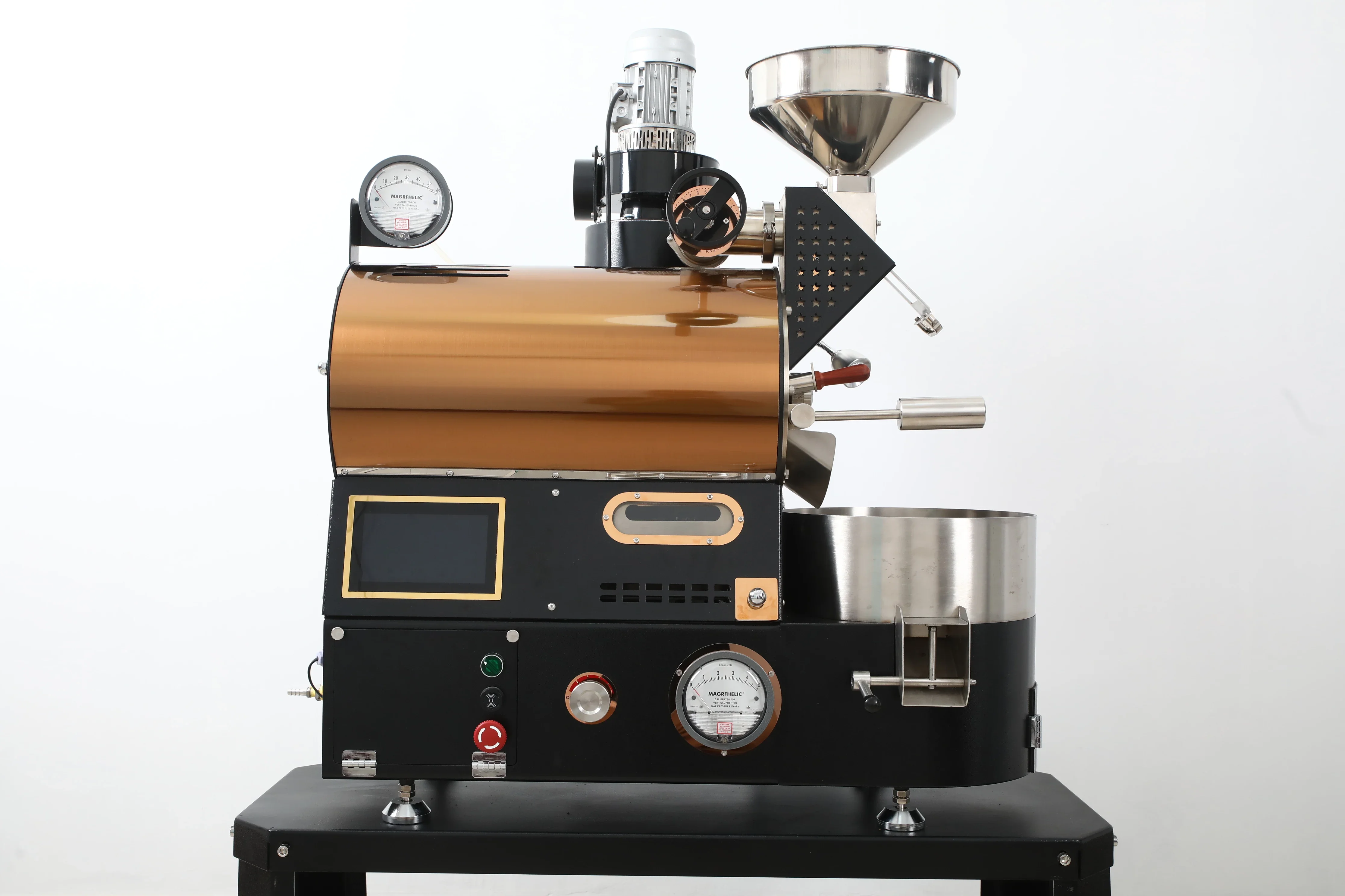 2024 Newest 1kg Touch Screen Coffee Roaster Household Shop Commercial MANUAL Coffee Roasting Machine Tostadora De Cafe