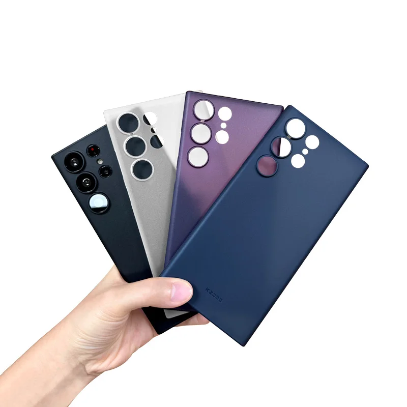 KZDOO Air Skin Protector, Slim Cover, Matte Paper Thin, 0.35mm Thickness Lightweight,Shell for Samsung S23, S23plus, S23ulra