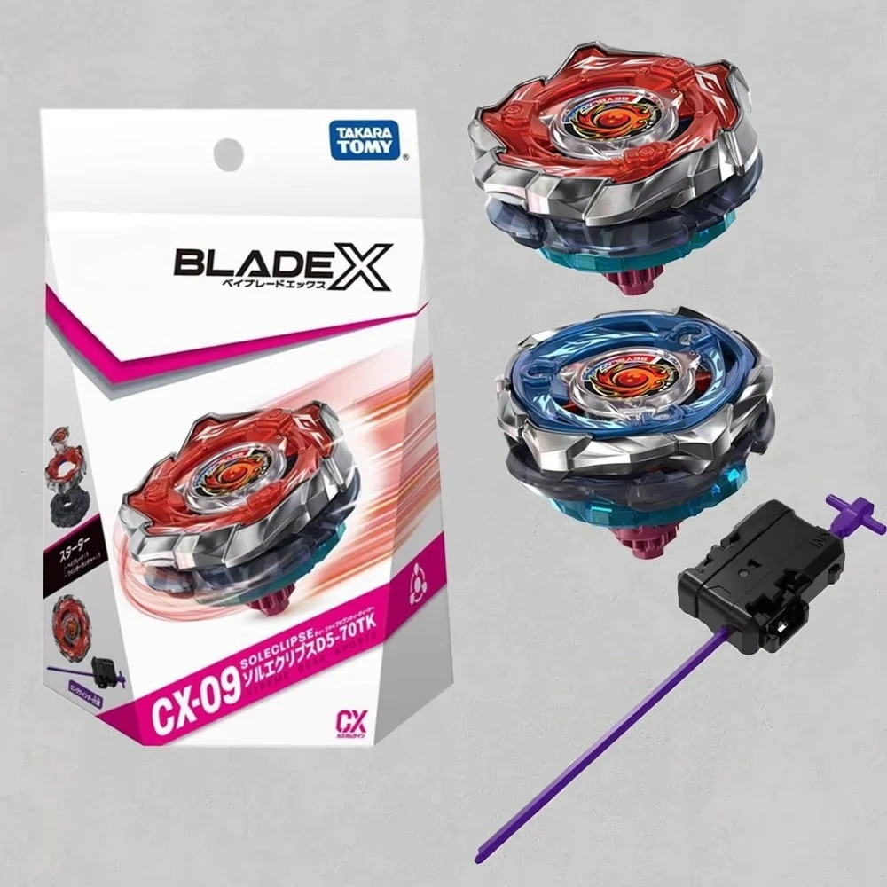

Оригинальный стартер Takara Tomy Bey X CX-09 Sol Eclipse D5-70TK BLADE CARD GAME