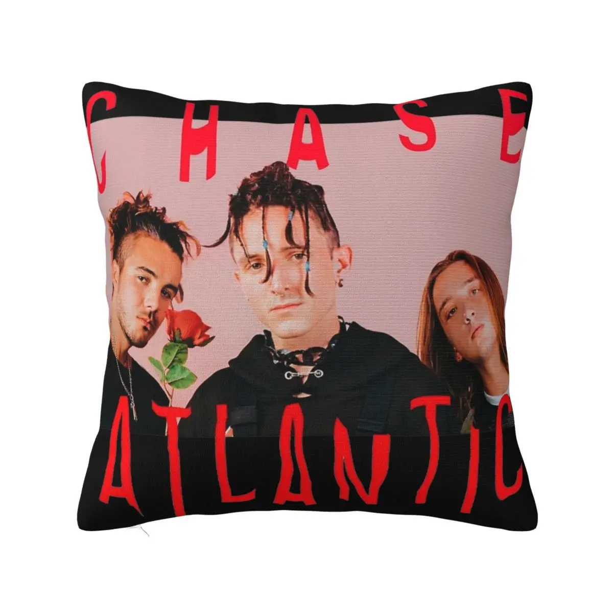 Decorative Pillow Covers Chase Atlantic R&B Band Accessories Home Pop Music Throw Pillow Case Cover Zippered Multiple Sizes