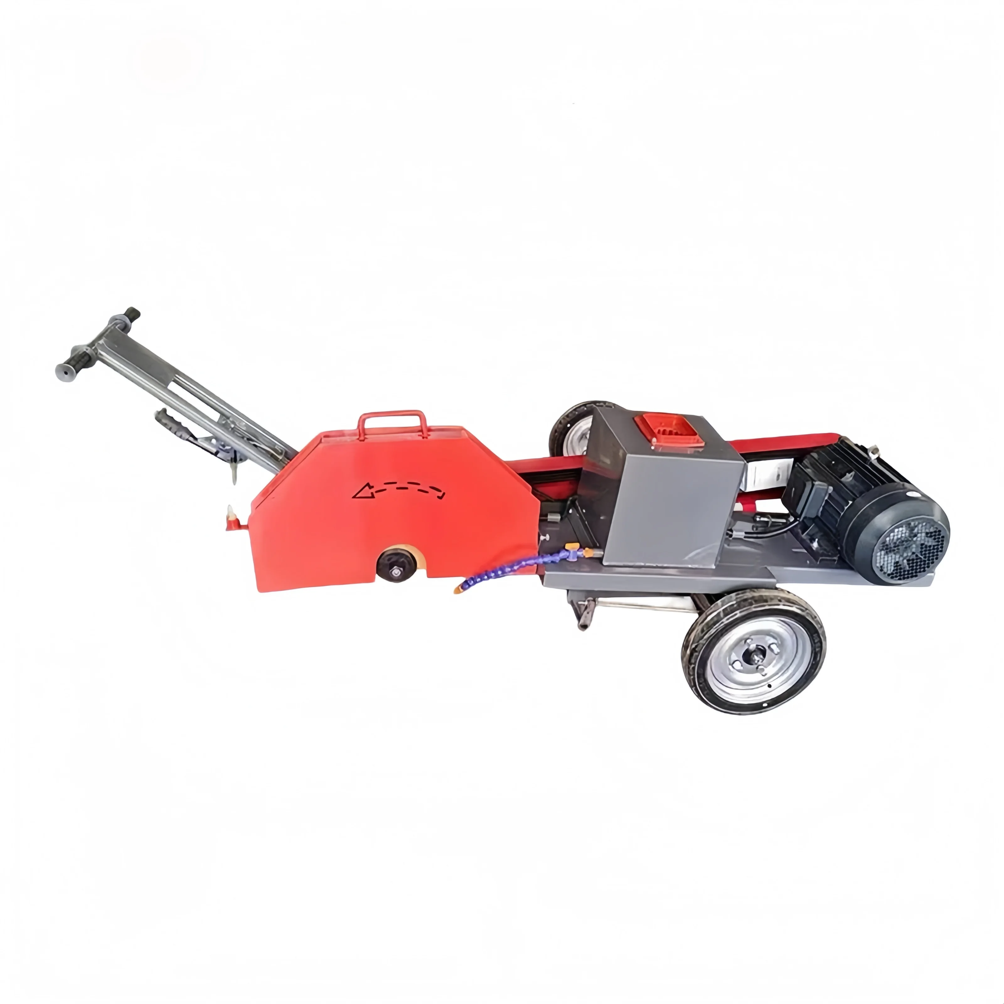 

500 Handheld Mobile Steel Bar Cutting Machine Motor-Driven 380V 7.5kW Power Equipped Water Tank Cooling System For Better Effect