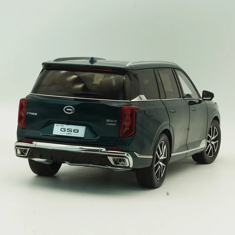 1:18 Scale Diecast Alloy 2022 GAC Trumpchi GS8 SUV Toys Cars Model Classics Adult Collectible Souvenir Gifts Static Display