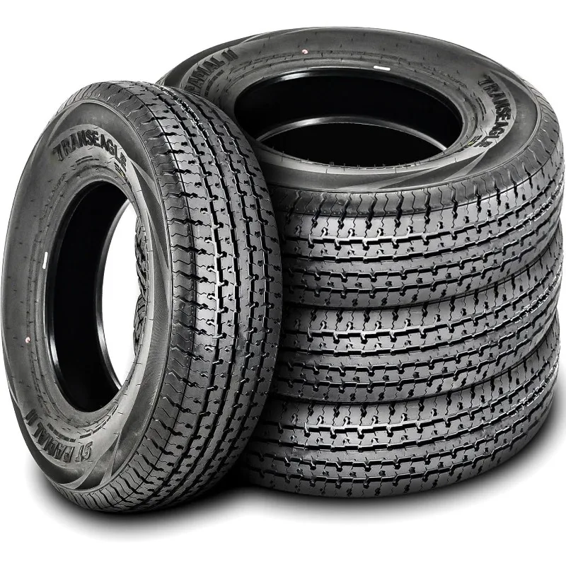 4本セット（4本）ST II プレミアムトレーラーラジアルタイヤ-ST225/75R15 225/75/15 225/75-15 117/112L 荷重範囲E LRE 10プライ ブラック