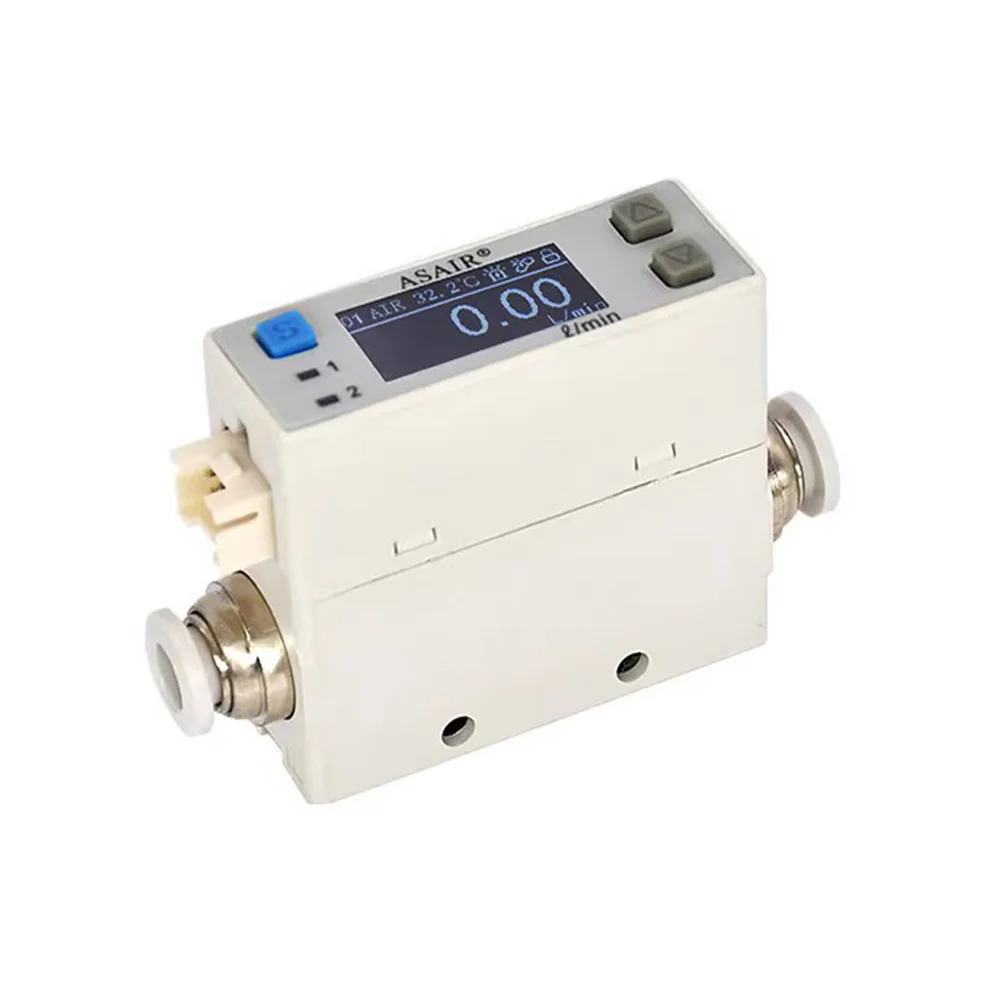 

10L/min, 25L/min Micro Digital Display Gas Mass Flow Meter Sensor