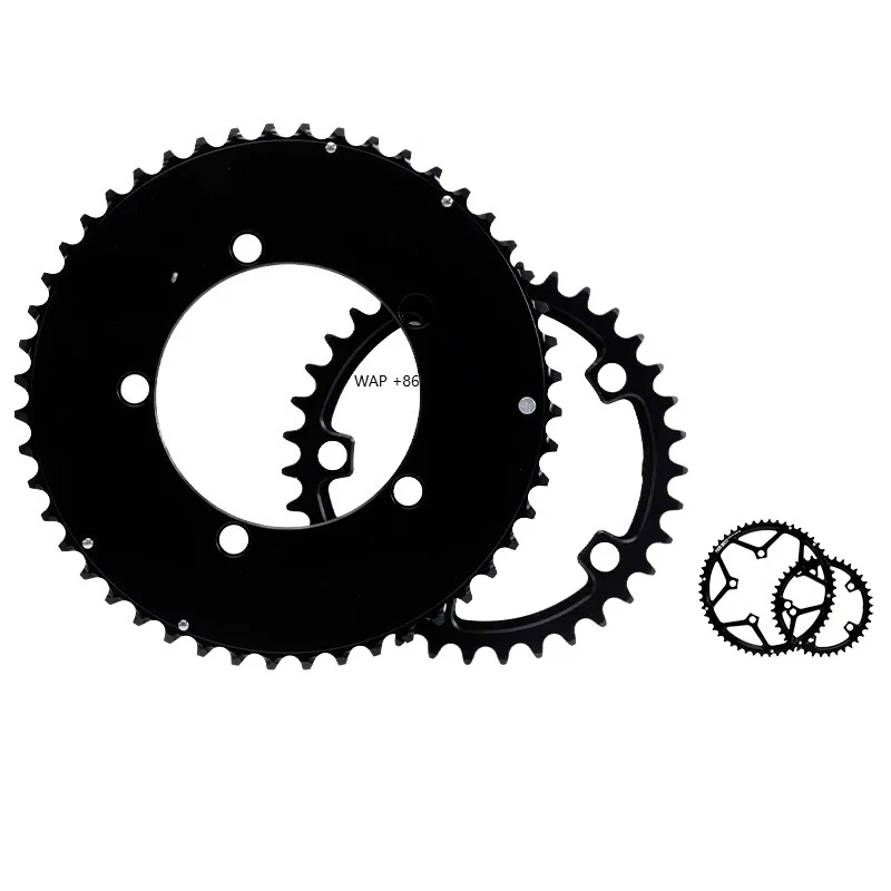 

PASS QUEST 110BCD 5-Axis Dual Disc Road Bike Transmission Aero 2x Speed 9/10/11 Speed BCD110-5 Power Meter Crank