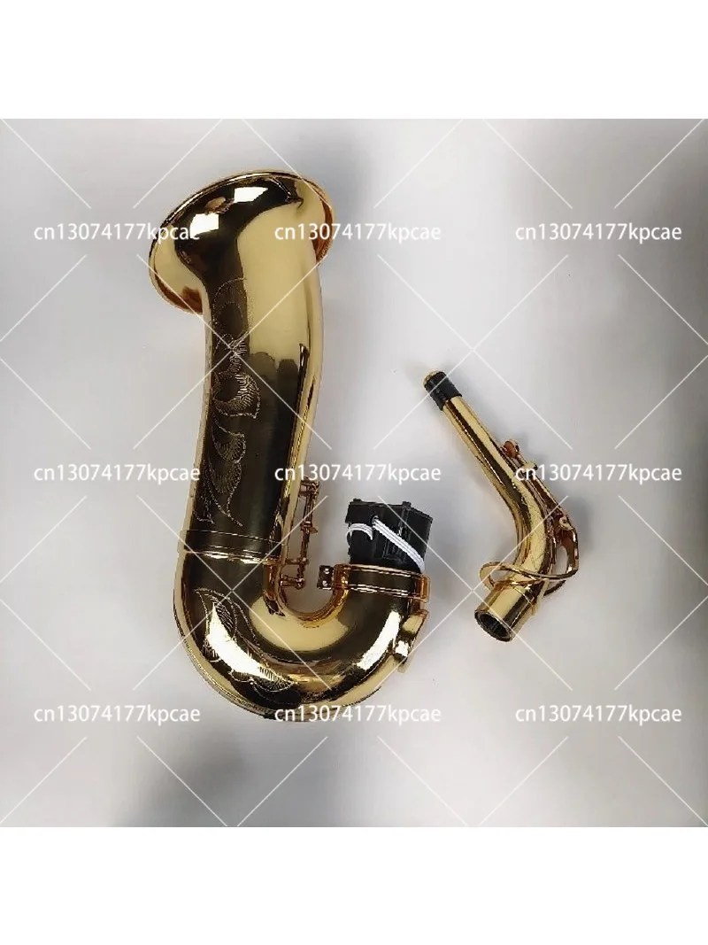 Suitable for  120 kit alto saxophone pure copper elbow neck,  with Special luggage for bending pipes