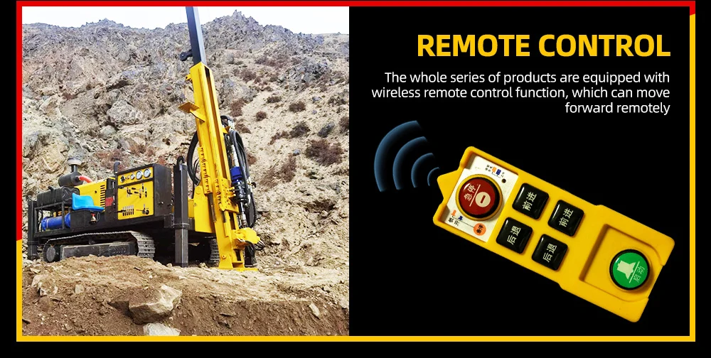 Full Hydraulic Core Exploration BQ,NQ,HQ Rope Core Drilling Rig Machine