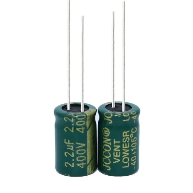 400v2.2uf Jccon Aluminum Electrolytic Capacitor Volume 8x12 Switching Power