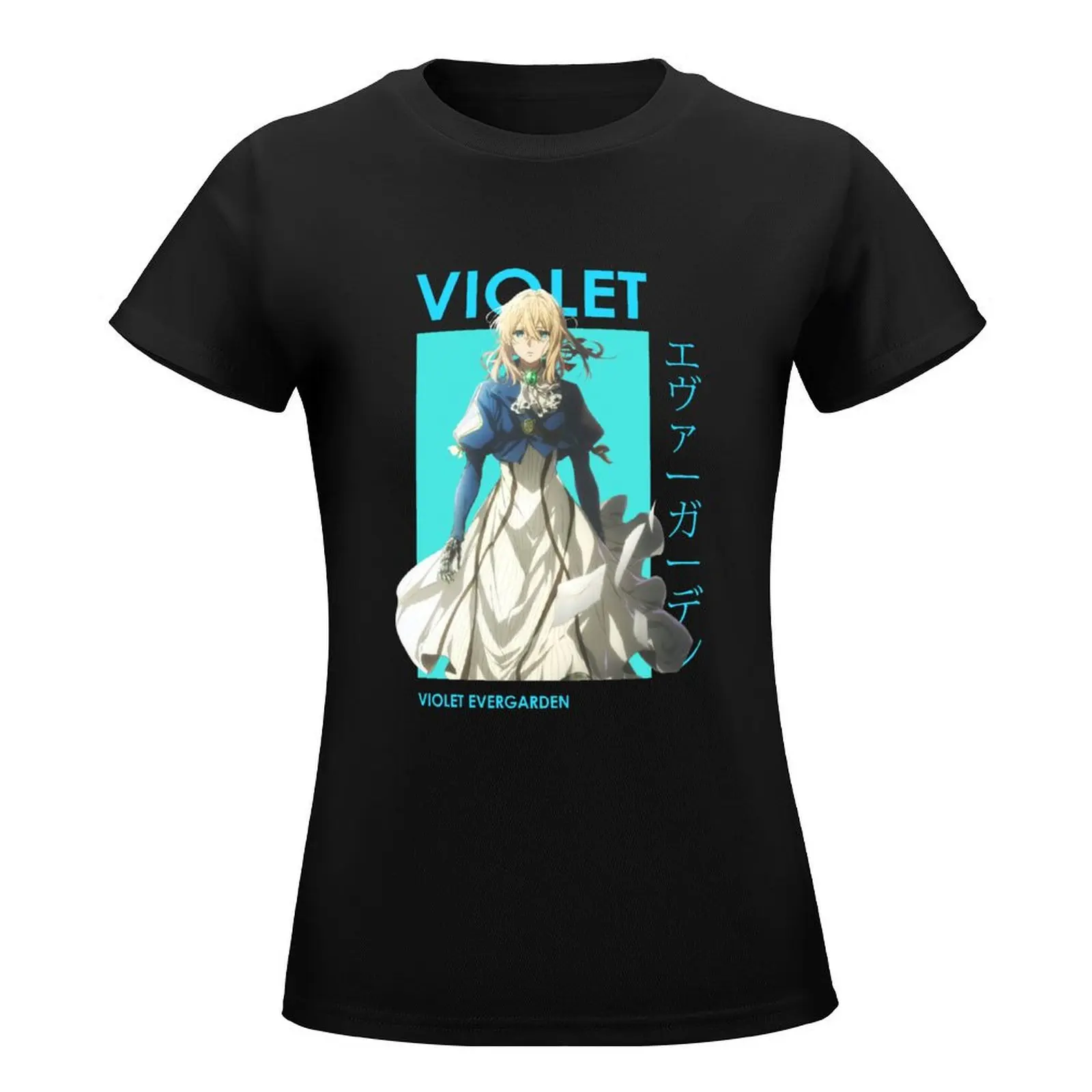 Violet Evergarden Anime T-Shirt cute clothes plus size tops oversized hippie clothes t-shirt dress for Women plus size