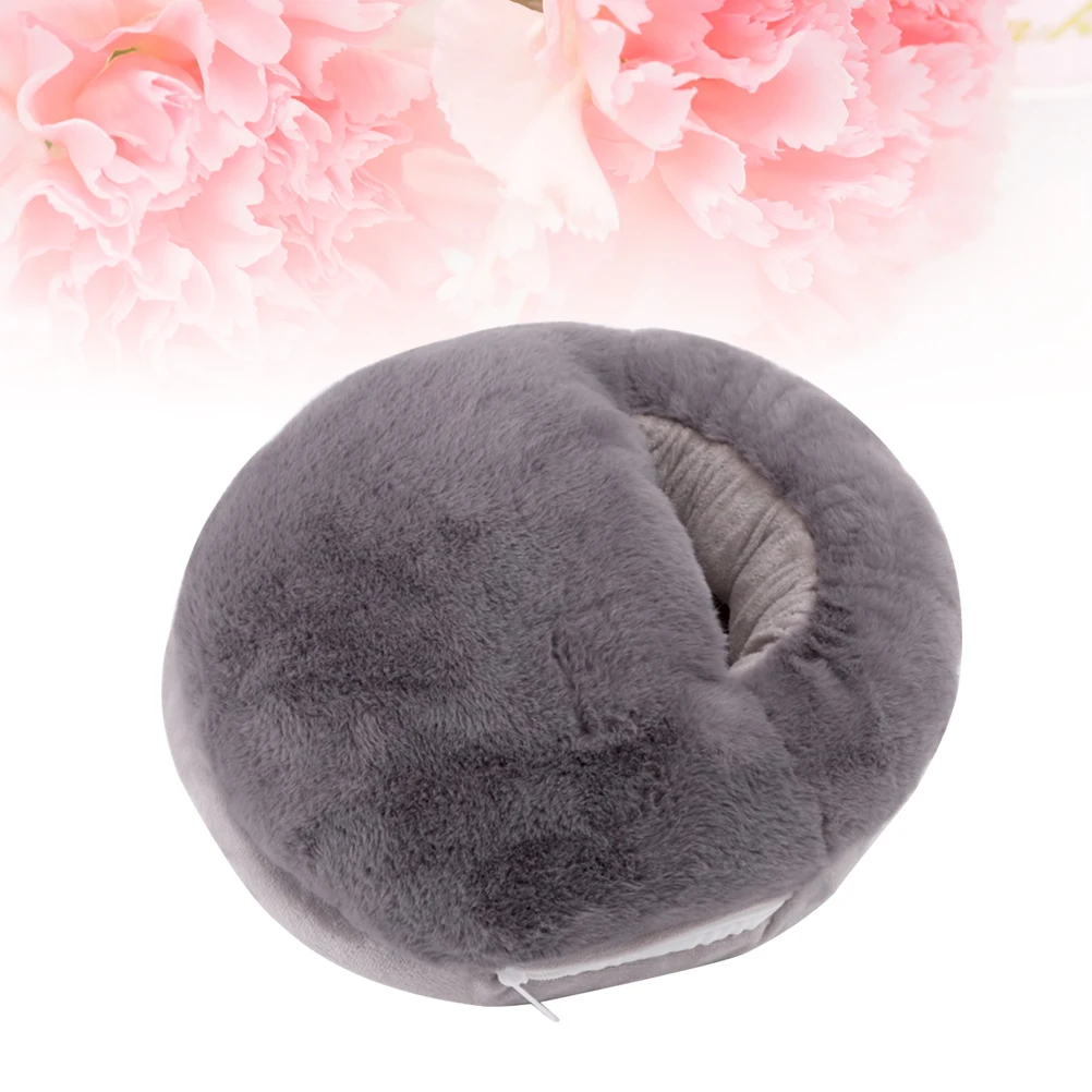 

Heating Foot Warmer Electric Slippers Heated Shoes for Cold Feet USB Pink Women Housewares Warm Winter