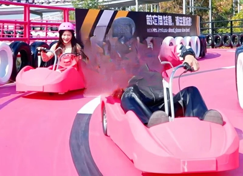 

Outdoor parent-child hillside coaster Unpowered alpine toboggan Outdoor toboggan