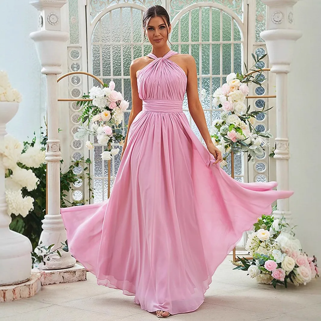 

A-Line Evening Dresses for Special Occasions Robes De Cocktail Wedding Guest Dress Women Elegant Gowns Prom Dresses Bridesmaid