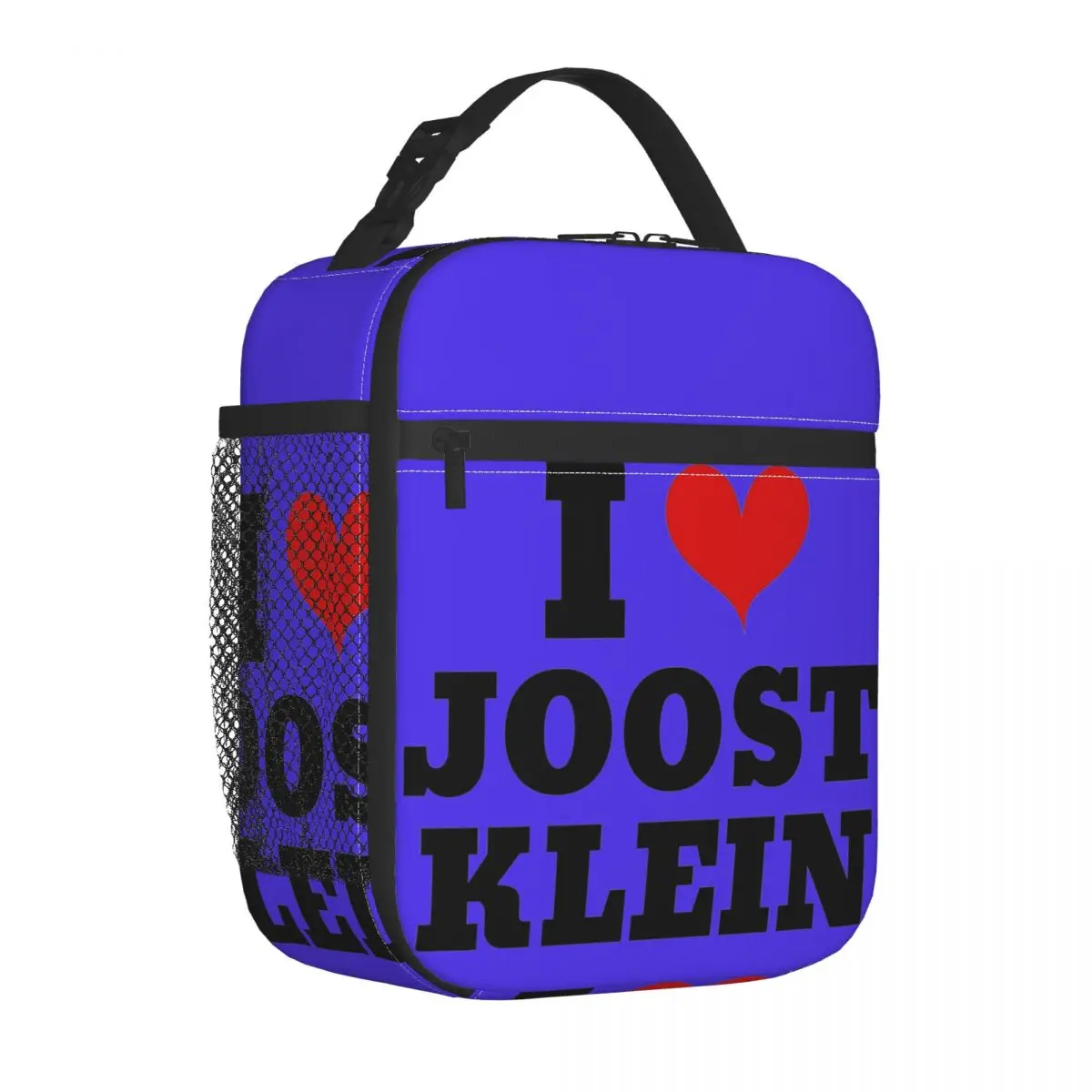 

I Love Joost Klein Europapa Lunch Bag For Child Rapper Lunch Box Picnic Portable Thermal Tote Handbags Oxford Print Cooler Bag