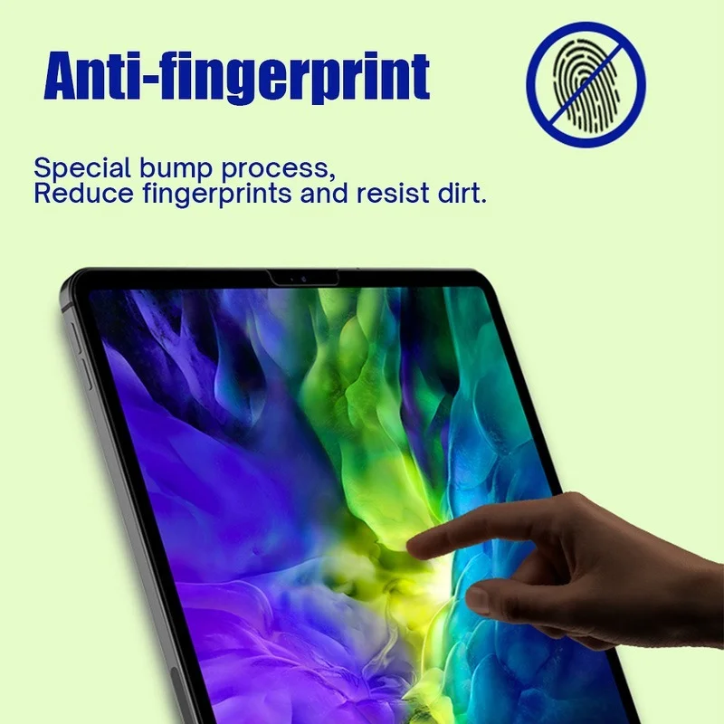 Paper Film Feel For iPad Pro 11 2021 2020 12.9 9.7 10.2 9th Generation Screen Protector On Ipad Air 4 1 2 3 Mini 5 6 Accessories