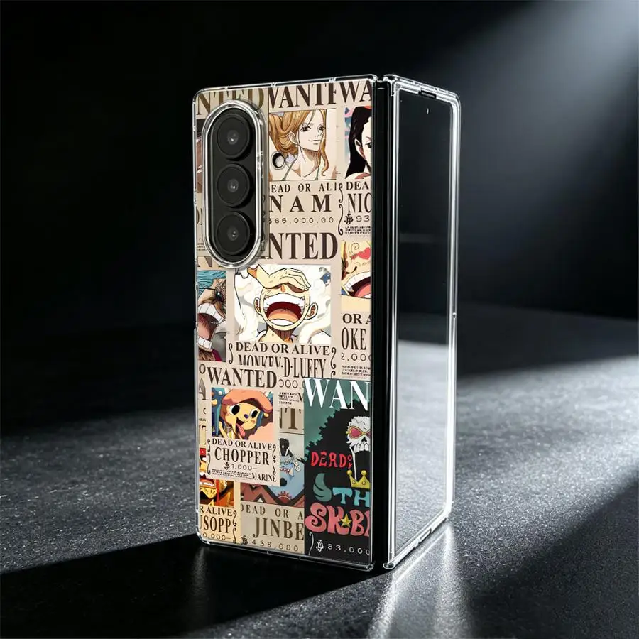 Straw Hat Crew Bounties Phone Cover Case for Samsung Galaxy Z Fold 8 Ultra ZFold5 Z Fold 7 6 5 4 3 ZFold3 ZFold4 ZFold7 ZFold6