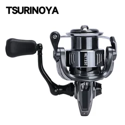 TSURINOYA Long Casting Versatile Spinning Reel METIS 1000 2000 3000 5.2:1 Gear Ratio Coil Pike Bass Freshwater Saltwater Wheel