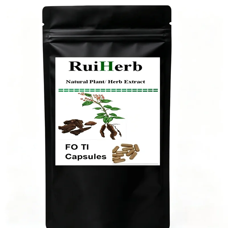Fo Ti/He Shou Wu Root Extract, Dietary Supplement for Hair & Skin Health Capsule